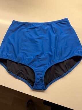 NWT Rachel Comey bathing suit hi-waisted brief bottom sz L $150- bottom only